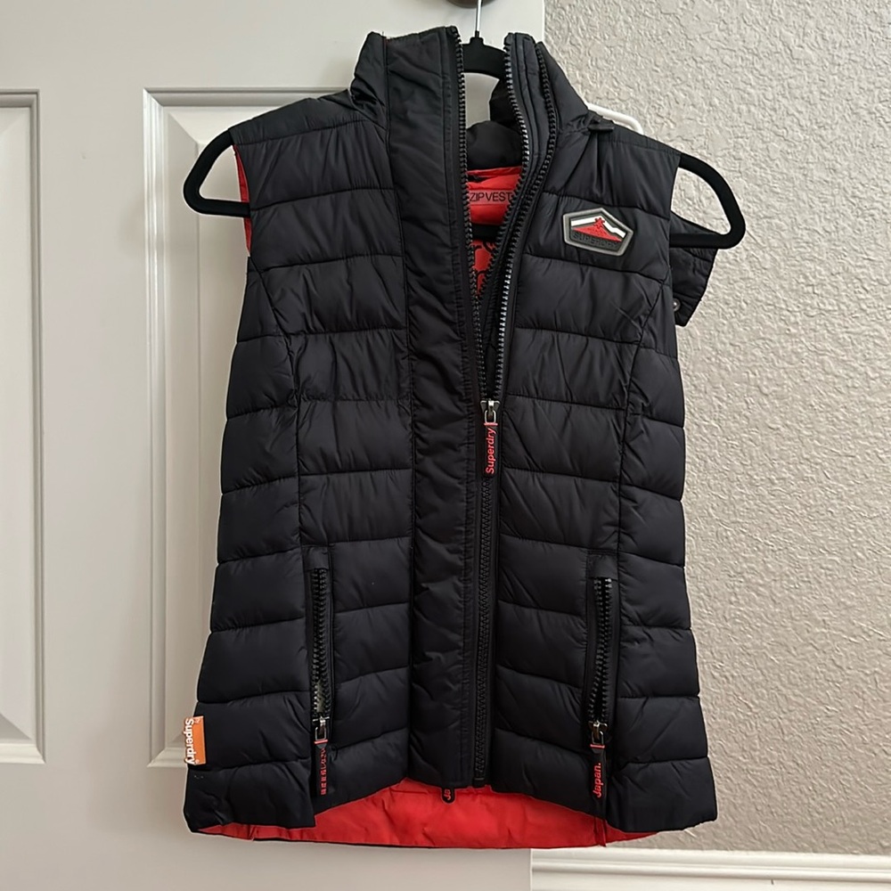❤️ SUPERDRY the Fuji double zip vest ❤️